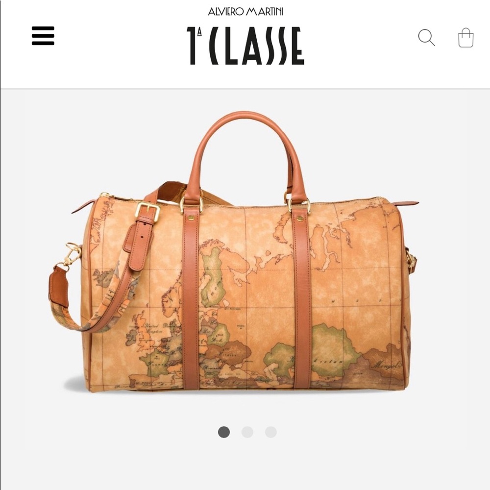 Alviero Martini Geo Classic Weekender Bag